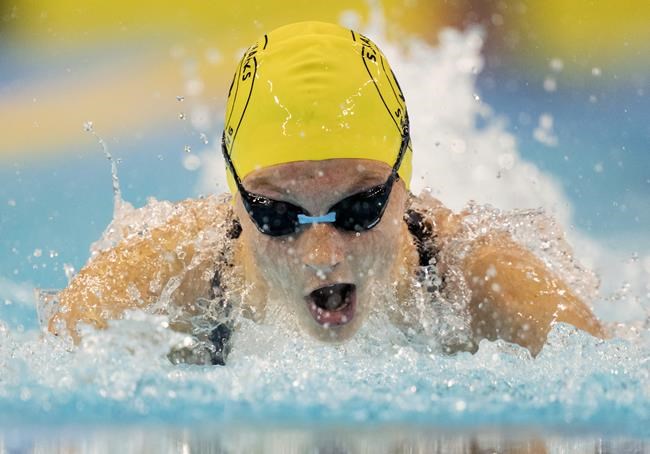 Toronto's Summer McIntosh victorious in 200-metre butterfly at Olympic trials | iNFOnews.ca
