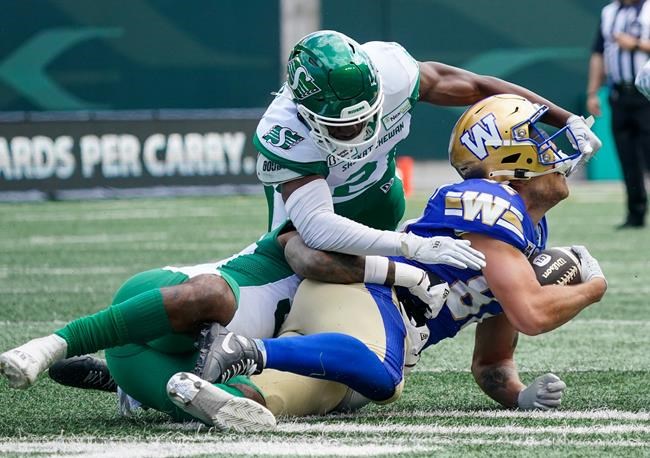 Roughriders roll past Blue Bombers 25-12 in pre-season tilt | iNFOnews.ca