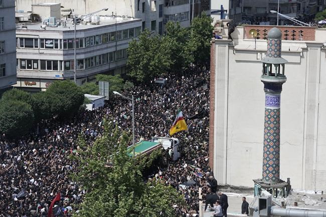 Iran's supreme leader and proxy militias pray for late president and others dead in helicopter crash | iNFOnews.ca