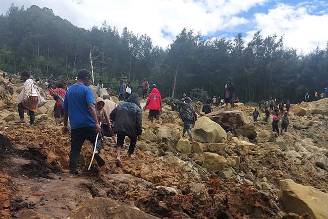 Over 100 feared dead in landslide in remote part of Papua New Guinea, with rescue efforts underway | iNFOnews.ca Over 100 feared dead in landslide in remote part of Papua New Guinea, with rescue efforts underway | iNFOnews.ca