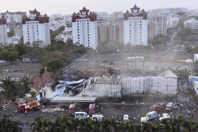 At least 27 people killed in a fire at an amusement park in western India, police say | iNFOnews.ca At least 27 people killed in a fire at an amusement park in western India, police say | iNFOnews.ca