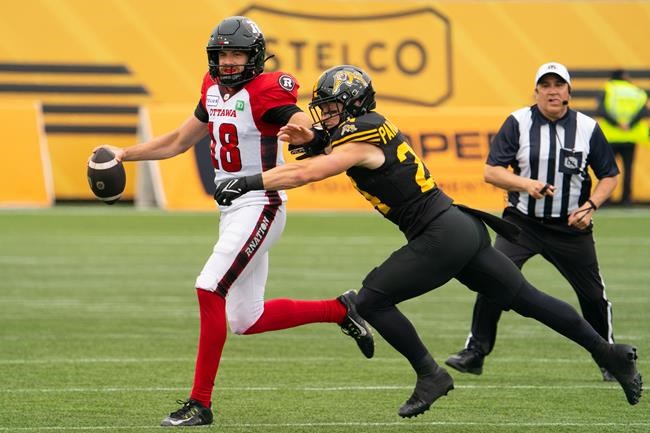 Dustin Crum leads Redblacks past Tiger-Cats 31-22 in CFL pre-season | iNFOnews.ca