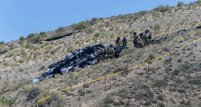 Pilot injured after a military aircraft crashes near international airport in Albuquerque | iNFOnews.ca