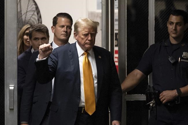 The Latest | Judge excuses jurors, ending first day of deliberations in Trump's criminal trial | iNFOnews.ca