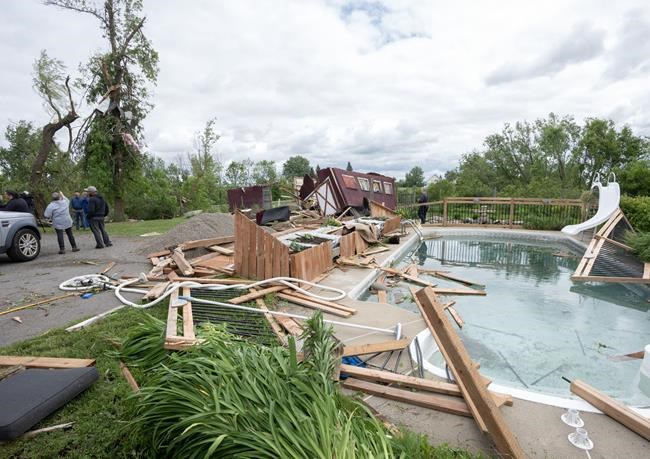 Environment Canada says winds reached 155 km/h in destructive Quebec tornado | iNFOnews.ca