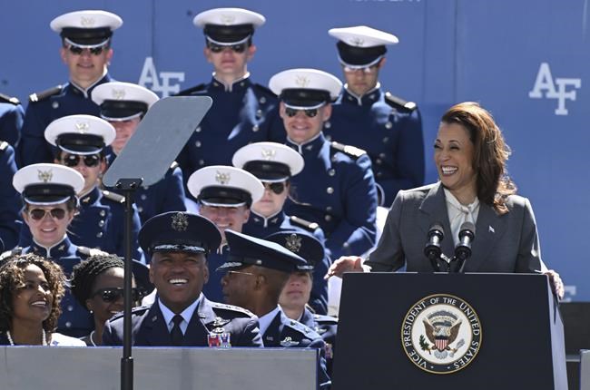 Harris addresses US Air Force Academy graduates near 80th D-Day anniversary | iNFOnews.ca Harris addresses US Air Force Academy graduates near 80th D-Day anniversary | iNFOnews.ca