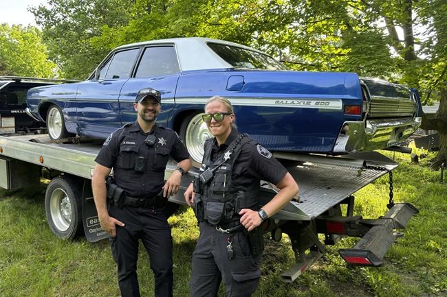 Stolen classic car restored by Make-A-Wish Foundation is recovered in Michigan | iNFOnews.ca