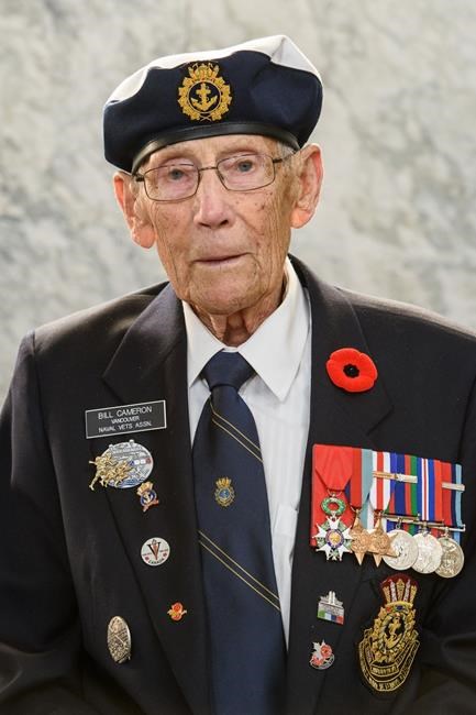Canadian D-Day veteran Bill Cameron dies just days before 80th anniversary events | iNFOnews.ca