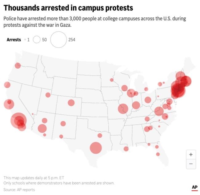 Pro-Palestinian demonstrators arrested at Stanford University after occupying president's office | iNFOnews.ca Pro-Palestinian demonstrators arrested at Stanford University after occupying president's office | iNFOnews.ca