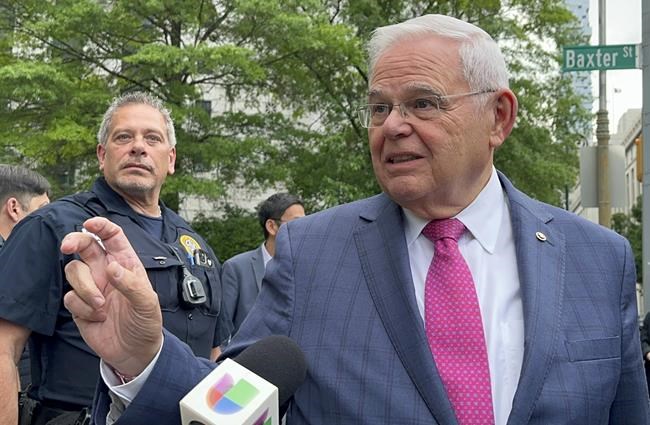 Sen. Bob Menendez's wife is excused from court after cancer surgery | iNFOnews.ca Sen. Bob Menendez's wife is excused from court after cancer surgery | iNFOnews.ca