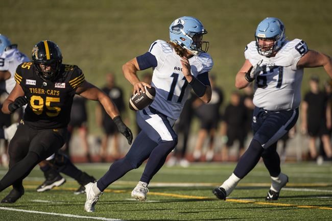Dukes, Argos to kick off '24 season hosting B.C. Lions | iNFOnews.ca