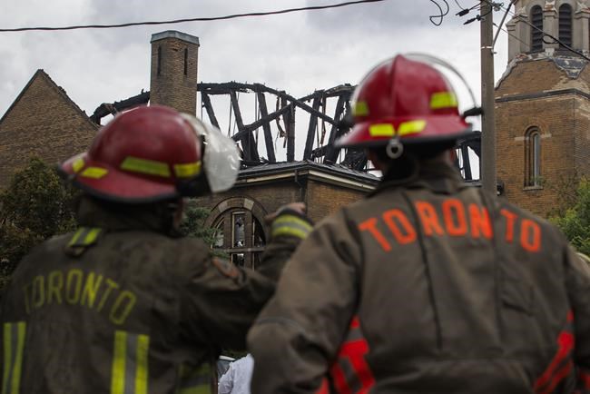 Church fire that consumed Group of Seven murals was 'heart-wrenching': priest | iNFOnews.ca Church fire that consumed Group of Seven murals was 'heart-wrenching': priest | iNFOnews.ca