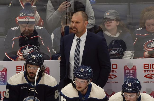 Flames add former Columbus head coach Brad Larsen to coaching staff | iNFOnews.ca Flames add former Columbus head coach Brad Larsen to coaching staff | iNFOnews.ca