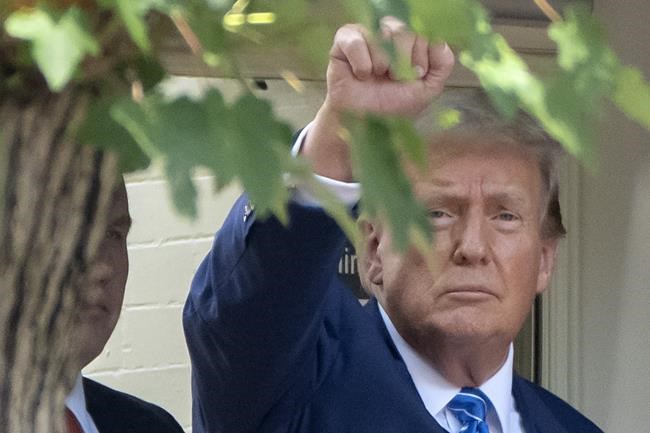 Cheers, cake and a fist-bump from GOP as Trump returns to Capitol Hill in a first since Jan. 6 riot | iNFOnews.ca