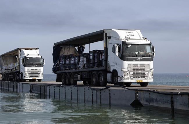 US-built pier in Gaza is facing its latest challenge - whether the UN will keep delivering the aid | iNFOnews.ca US-built pier in Gaza is facing its latest challenge - whether the UN will keep delivering the aid | iNFOnews.ca