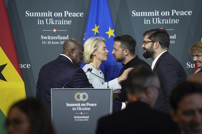 78 countries at Swiss conference agree Ukraine's territorial integrity must be basis of any peace | iNFOnews.ca