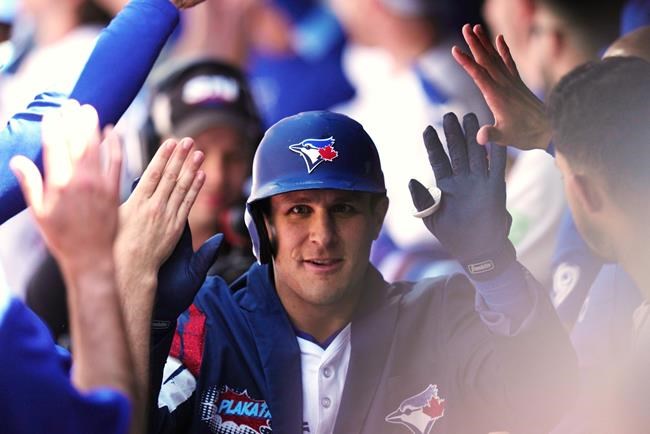 Daulton Varsho's fifth-inning grand slam leads Blue Jays past Guardians 7-6 | iNFOnews.ca Daulton Varsho's fifth-inning grand slam leads Blue Jays past Guardians 7-6 | iNFOnews.ca