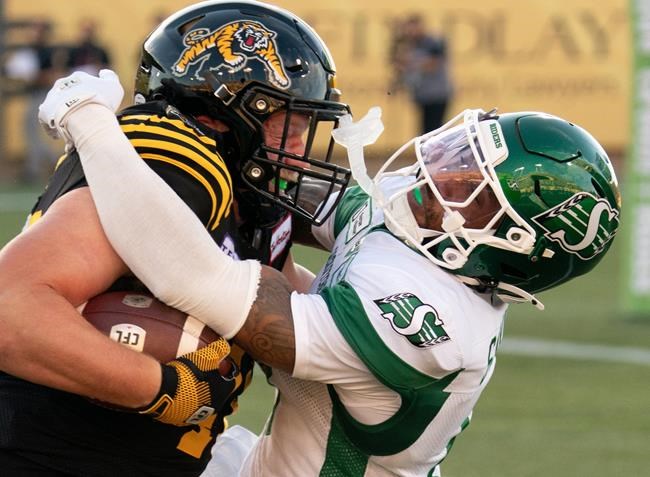Lauther's field goal on final play rallies Riders to 33-30 win over Ticats | iNFOnews.ca