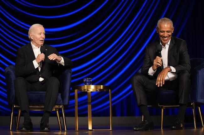 FACT FOCUS: Biden's pause as he left a star-studded LA fundraiser becomes a target for opponents | iNFOnews.ca