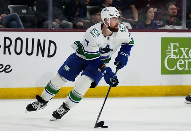 Vancouver Canucks sign defenceman Hronek to eight-year extension | iNFOnews.ca Vancouver Canucks sign defenceman Hronek to eight-year extension | iNFOnews.ca