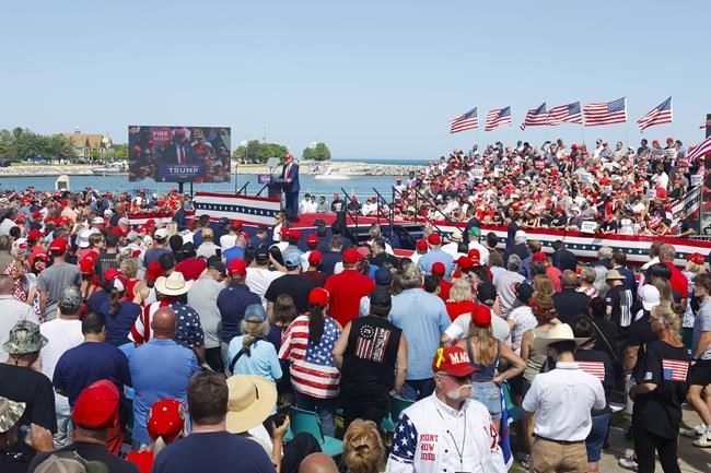 Trump declares 'I love Milwaukee' after reportedly using the word 'horrible' for the RNC host city | iNFOnews.ca