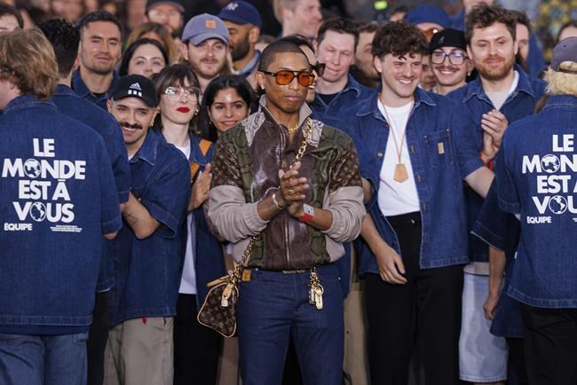 Pharrell at Louis Vuitton celebrates the diversity of human skin in Paris UNESCO show | iNFOnews.ca