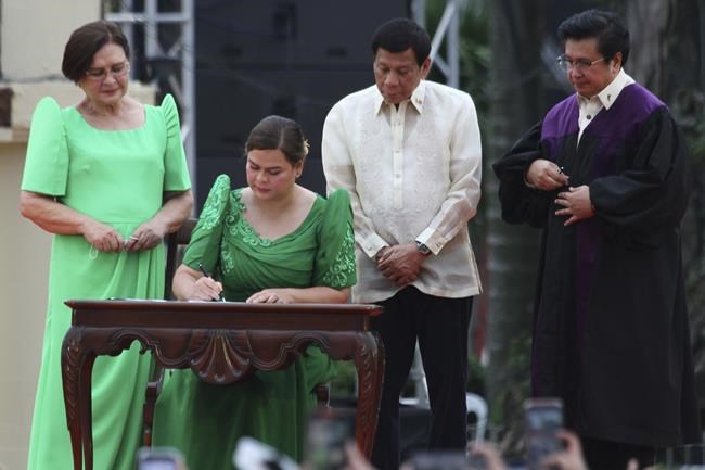 Philippine Vice President Sara Duterte resigning from posts in Marcos' Cabinet as alliance flounders | iNFOnews.ca