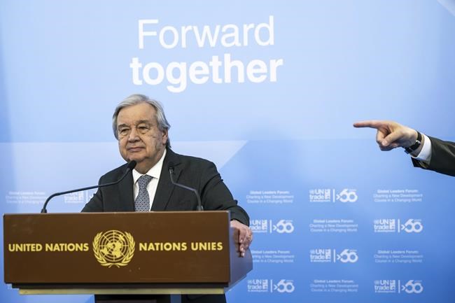 UN chief warns of perils of 'weaponizing digital technologies' and malicious activity in cyberspace | iNFOnews.ca UN chief warns of perils of 'weaponizing digital technologies' and malicious activity in cyberspace | iNFOnews.ca