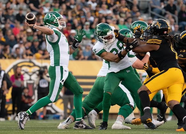 Undefeated Riders eye fast start, home-and-home sweep against winless Ticats | iNFOnews.ca Undefeated Riders eye fast start, home-and-home sweep against winless Ticats | iNFOnews.ca