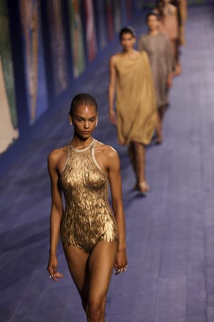 Dior’s Mount Olympus: A sporty couture homage to the Paris Games | iNFOnews.ca