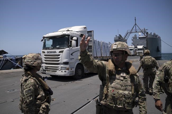 This is how the US-built pier to bring aid to Gaza worked - or not | iNFOnews.ca This is how the US-built pier to bring aid to Gaza worked - or not | iNFOnews.ca