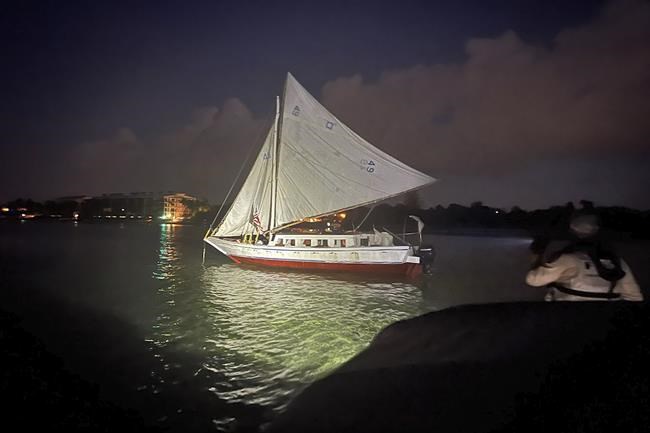 More than a hundred Haitian migrants arrived in a sailboat off the Florida Keys | iNFOnews.ca