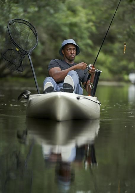 No shield required: 'Captain America' star Anthony Mackie's own super power is swimming with sharks | iNFOnews.ca