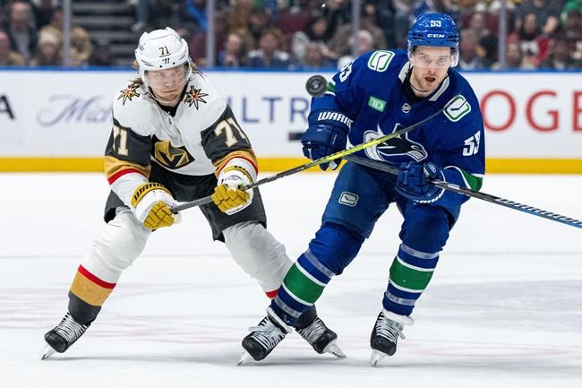Vancouver Canucks sign forward Teddy Blueger to two-year deal | iNFOnews.ca