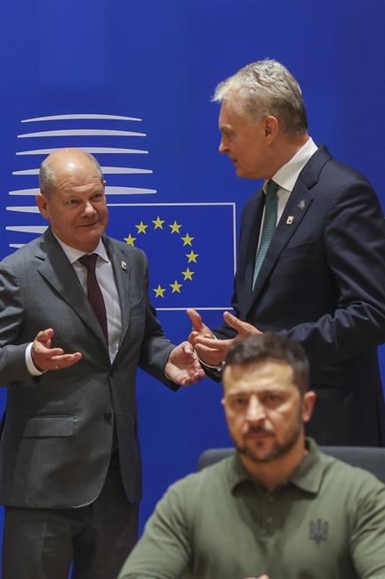 Ukraine's leader urges EU leaders to make good on their arms promises as a security pact is signed | iNFOnews.ca Ukraine's leader urges EU leaders to make good on their arms promises as a security pact is signed | iNFOnews.ca