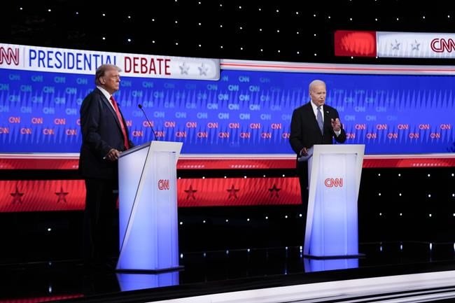 Biden's performance leaves supporters worried after first presidential debate | iNFOnews.ca