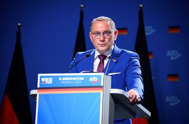German far-right party reelects its leaders after election gains while opponents protest | iNFOnews.ca German far-right party reelects its leaders after election gains while opponents protest | iNFOnews.ca