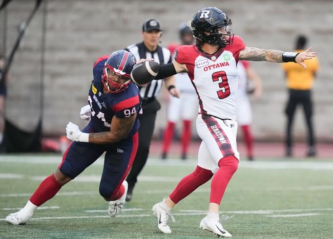 Redblacks, Ticats both look to halt losing skids in meeting in nation's capital | iNFOnews.ca Redblacks, Ticats both look to halt losing skids in meeting in nation's capital | iNFOnews.ca