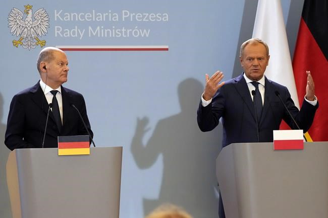 Leaders of Poland, Germany meet to mend strained ties and discuss Europe's security | iNFOnews.ca