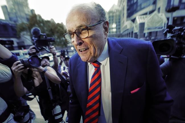 Giuliani is disbarred in New York as court finds he repeatedly lied about Trump's 2020 election loss | iNFOnews.ca Giuliani is disbarred in New York as court finds he repeatedly lied about Trump's 2020 election loss | iNFOnews.ca