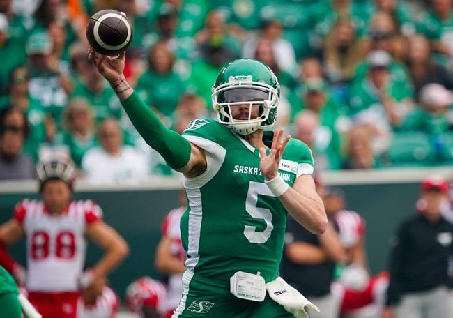 Riders QB Patterson anxious for first CFL start as Argonauts visit Regina | iNFOnews.ca