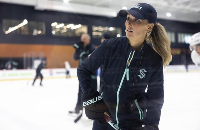 Jessica Campbell will be the first woman on an NHL bench as assistant coach with the Seattle Kraken | iNFOnews.ca