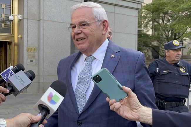 Bob Menendez says he didn’t testify because prosecution failed to prove its bribery case against him | iNFOnews.ca