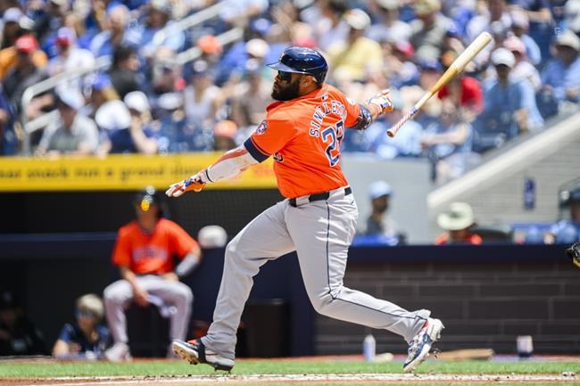 Blue Jays drop series finale against Astros as offence fizzles after first inning | iNFOnews.ca Blue Jays drop series finale against Astros as offence fizzles after first inning | iNFOnews.ca