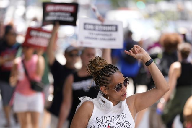 Biden cancels speech at teachers union convention in Philadelphia after union staff goes on strike | iNFOnews.ca Biden cancels speech at teachers union convention in Philadelphia after union staff goes on strike | iNFOnews.ca