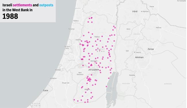 A look at how settlements have grown in the West Bank over the years | iNFOnews.ca A look at how settlements have grown in the West Bank over the years | iNFOnews.ca