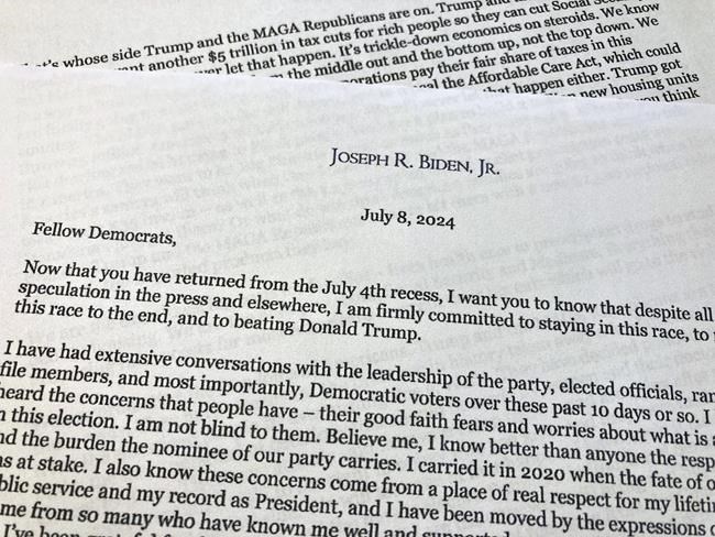 Read the letter President Biden sent to House Democrats telling them to support him in the election | iNFOnews.ca Read the letter President Biden sent to House Democrats telling them to support him in the election | iNFOnews.ca