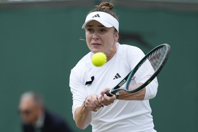 Elina Svitolina is in a fog at Wimbledon because of the missile attacks on Ukraine | iNFOnews.ca