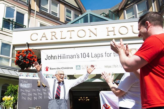 B.C. war veteran John Hillman, dead at 105, raised thousands for children's charity | iNFOnews.ca