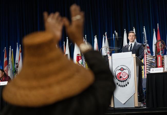 Poilievre delivers first speech to AFN, leaders confront him about Harper's legacy | iNFOnews.ca Poilievre delivers first speech to AFN, leaders confront him about Harper's legacy | iNFOnews.ca